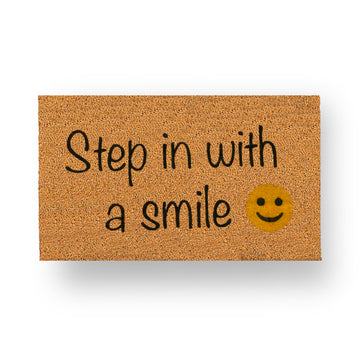 Step in with a Smile