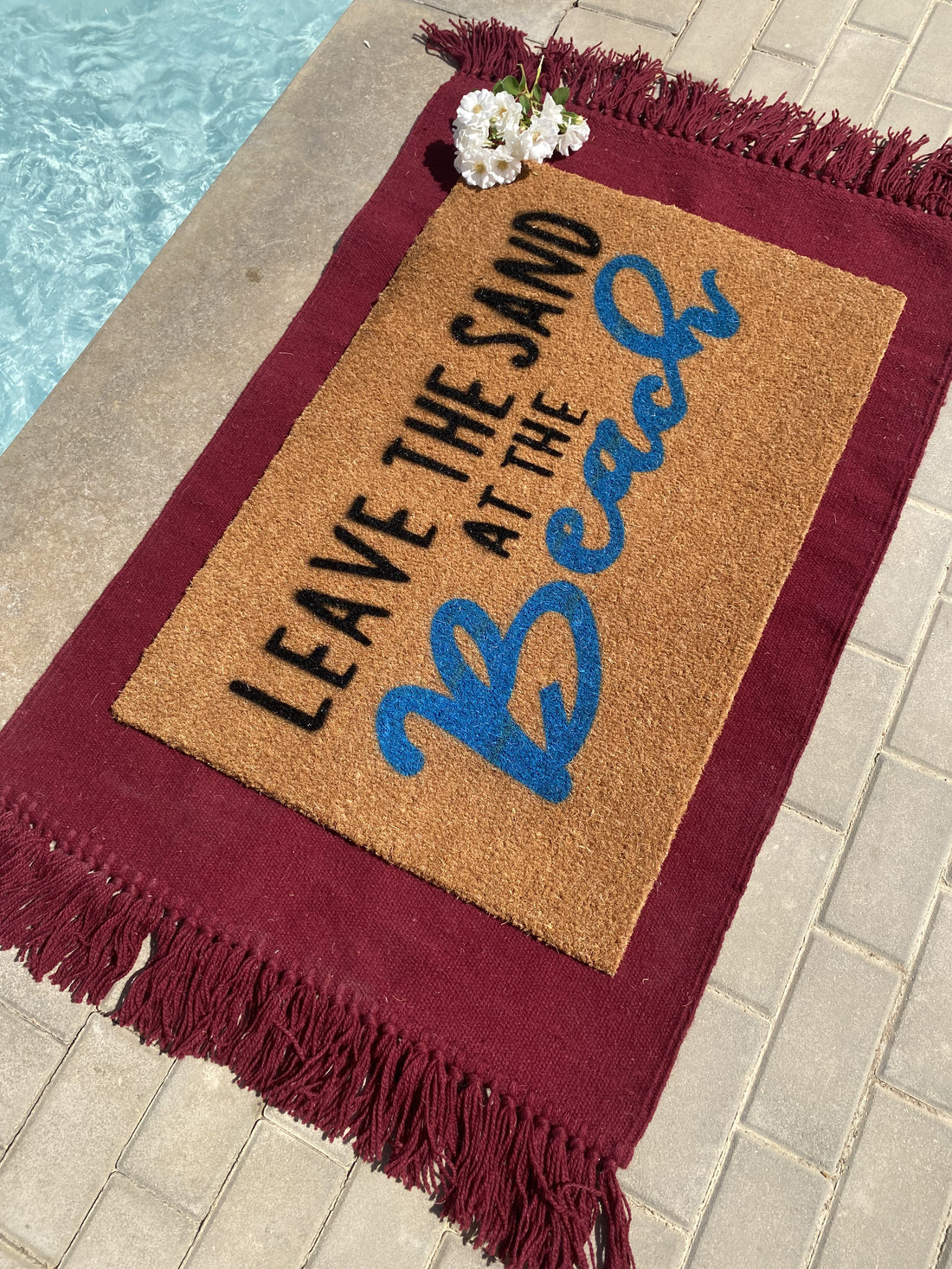 Leave the Sand at the Beach
