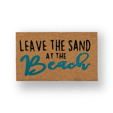 Leave the Sand at the Beach